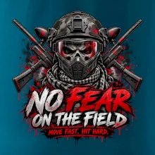 Lebka bojovníka – No Fear paintball