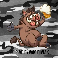 Po pive bývam diviak