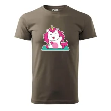 Yoga veselý jednorožec