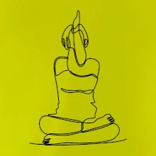 Jóga v sede jedným ťahom