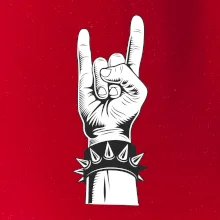 Rock ruka s náramkom