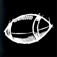 Americký futbal lopta skica Americký futbal lopta skica