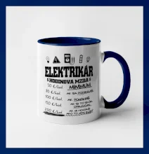 Hodinová mzda elektrikár