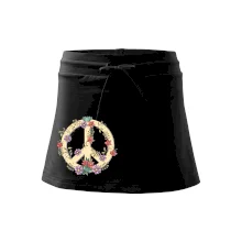 Peace symbol pieskový