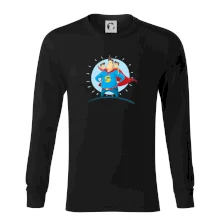 Otec superman - chlapec a chlapec Otec superman - chlapec a chlapec