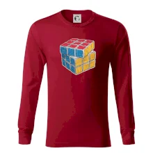 Rubikova kocka kreslená