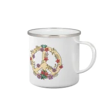 Peace symbol pieskový