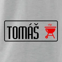 Tričko na grilovanie s vlastným menom