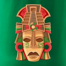 Mayové maska červené uši Mayové maska červené uši