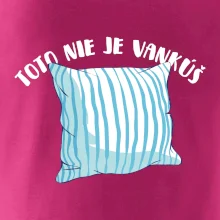 Toto nie je vankúš - modrý