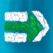 Párová turistická značka  zelená Párová turistická značka  zelená