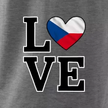 Love Česká vlajka Love Česká vlajka