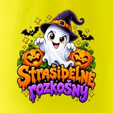 Strašidelne rozkošný duch s tekvicami