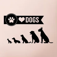 I love dogs - labka