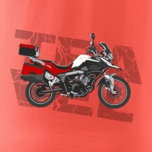 Cestovná enduro červená Cestovná enduro červená