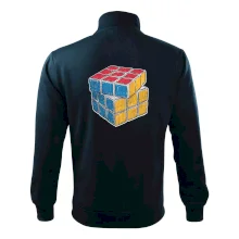 Rubikova kocka kreslená