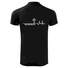 Jesus Saved My Life kríž ekg Jesus Saved My Life kríž ekg