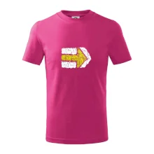 Párová turistická značka žlutá