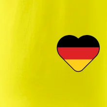 Germany love prso - Nemecká vlajka Germany love prso - Nemecká vlajka