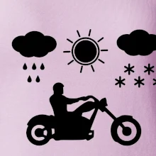 Motorkár za každého počasia - chopper