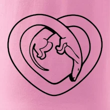 Jazvečík srdca - obrys