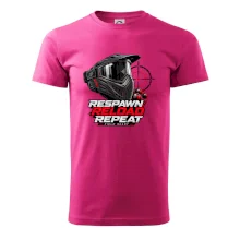 Paintballová maska – Respawn, Reload, Repeat