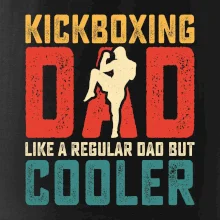 Kickboxing dad like a regular dad but cooler