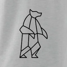 Geometria ľadový medveď stojaci