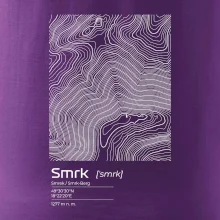 Smrk - vrstevnice v obdĺžniku