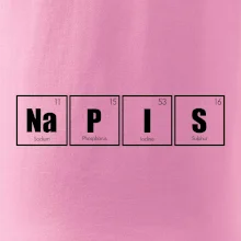 Vlastný nápis - periodická tabuľka