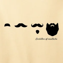 Evolution mustache