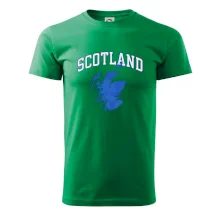 Scotland nápis s mapou Scotland nápis s mapou