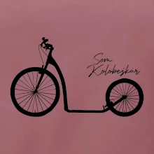 Som kolobežkár veľké a malé koleso