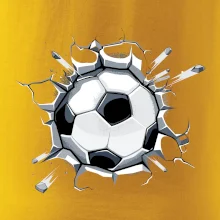 Futbalová lopta v triku