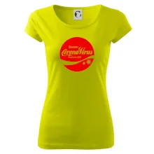 Corona virus pandemic logo