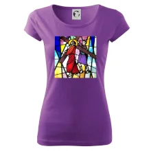 Vitráž - Ježiš a kríž