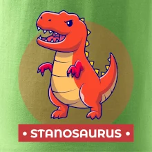 Dinosaurie mená - oranžový dinosaurus