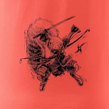 Skica ninja veverička