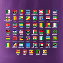Vlajky štátov - Afrika