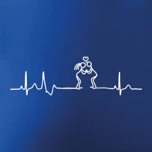 EKG zamilovaný pár EKG zamilovaný pár