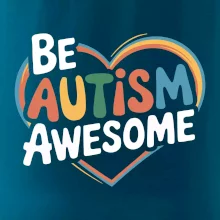 Be autism awesome srdce Be autism awesome srdce