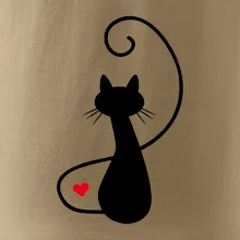 Zamilovaná mačka spredu Zamilovaná mačka spredu