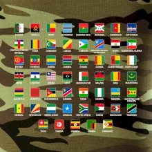 Vlajky štátov - Afrika