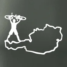 Cyklista - Mapa Rakúska