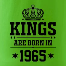 Kings are born in 1965