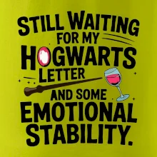 Still waiting for my Hogwarts letter and some emotional stability