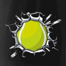 Tenisová loptička v triku Tenisová loptička v triku