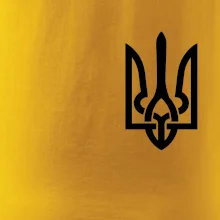 Ukrajina trojzubec prsník