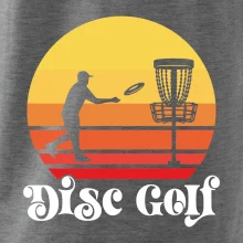 Disc golf postava vintage Disc golf postava vintage