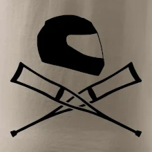 Cestná helma / barle